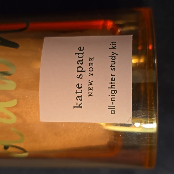 ❤️BUY 2 GET 1 FREE  Kate Spade All-Nighter Study Kit & Tumbler, Retail $29.99 - Picture 4 of 12